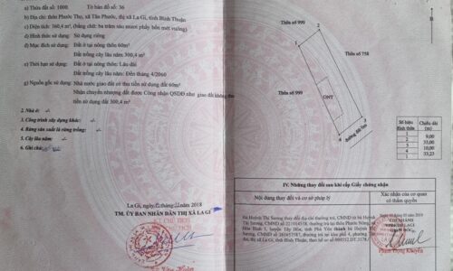 [HOT] BÁN LÔ ĐẤT HẺM TÔN ĐỨC THẮNG, TÂN PHƯỚC GIÁ RẺ